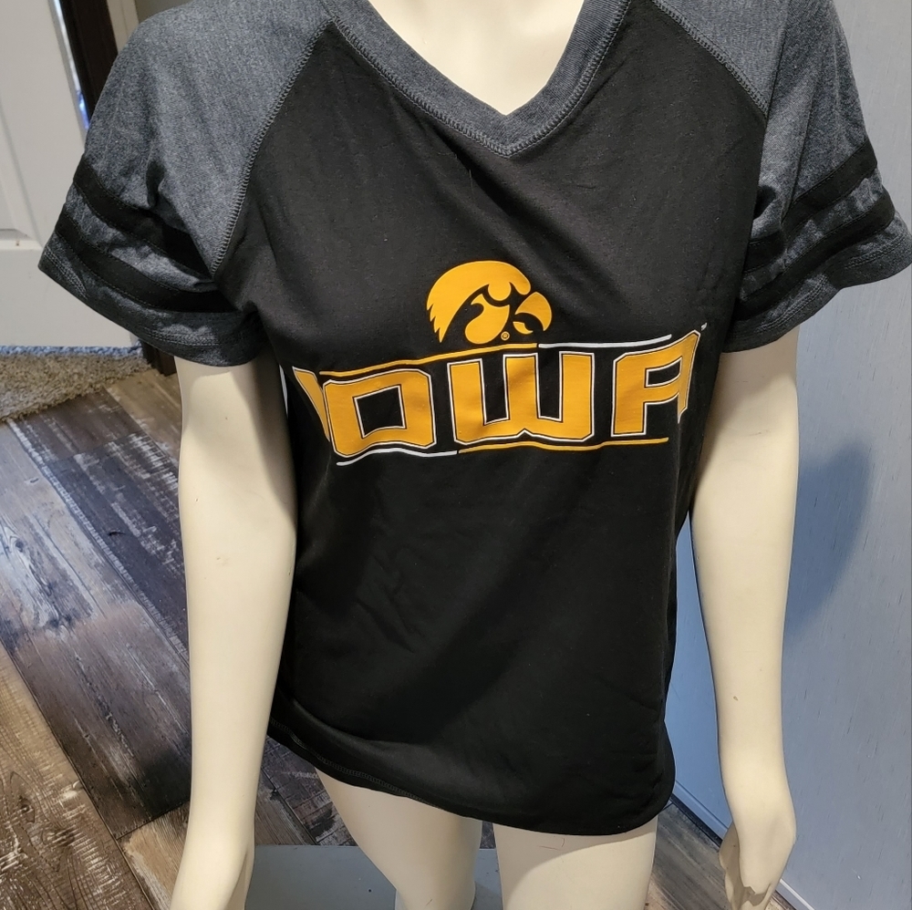 Pro edge design Iowa black t-shirt - Picture 2 of 5